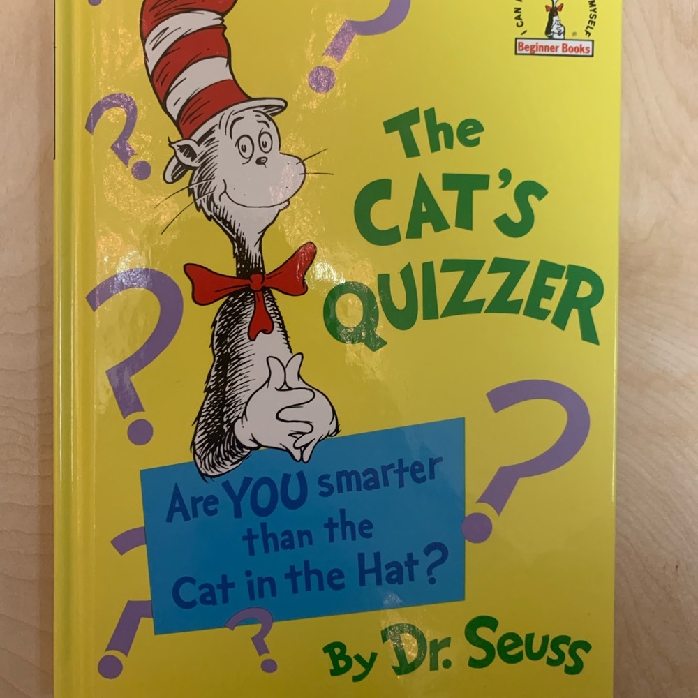 Dr. Seuss’ The Cats Quizzer - Fantastic Condition!